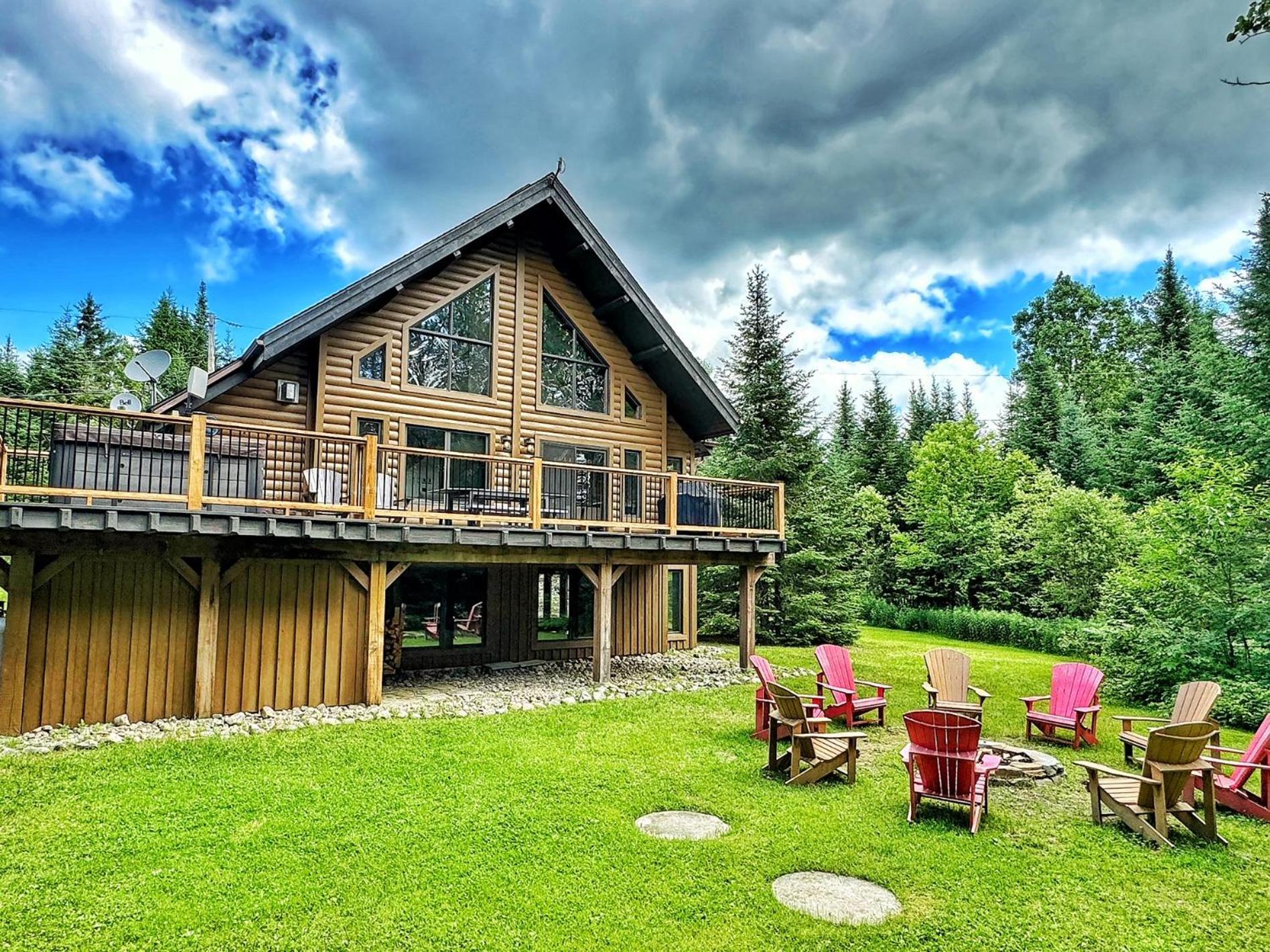 Le Mont-Tremblant 1 Villa Lac Superieur Bagian luar foto
